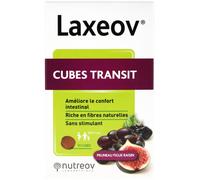 Parapharmacie > Compléments alimentaires > Compléments Alimentaires Digestion et Transit Nutreov Laxeov Cubes Transit 10 Cubes - Digestion - Transit - Pharmacie en ligne LaSante.net