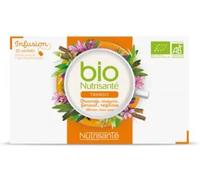 Vitavea BioNutrisanté - Infusion Foie et Intestin BIO 100% naturelle - 20 sachets - Ballonnements - Romarin, Anis vert, Menthe poivrée, Réglisse, Chicorée - Vitavea