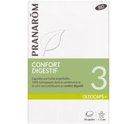 Pranarôm Oleocaps+ Confort Digestif 3 Bio 30 Capsules