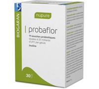 Parapharmacie > Compléments alimentaires > Compléments Alimentaires Digestion et Transit > Probiotique digestion > Microbiote intestinal complément alimentaire Biogaran Nupure Probaflor Probiotiques G