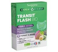 Parapharmacie > Compléments alimentaires > Compléments Alimentaires Digestion et Transit Santarome Transit Flash Bio 15 Comprimés - Digestion - Transit - Pharmacie en ligne LaSante.net