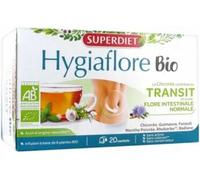 Parapharmacie > Compléments alimentaires > Compléments Alimentaires Digestion et Transit Super Diet Hygiaflore Transit Bio Sachets x 20 - Digestion - Transit - Pharmacie en ligne LaSante.net