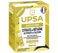 UPSA Citrate De Bétaïne Et Citrate De Calcium Bien-Être Digestif Adulte 10 Sticks
