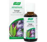 A.VOGEL - Complément alimentaire pour femme - Ménopause traitement - Lutte contre les bouffées de chaleur, les douleurs abdominales & les sautes d’humeur - Extrait de plante fraîche bio - Sauge - 50ml