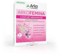 Parapharmacie > Compléments alimentaires > Compléments alimentaires Ménopause > Complément Alimentaire Ménopause Sans Hormone Arkopharma Arkofemina Confort Ménopausex 60