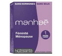 Parapharmacie > Compléments alimentaires > Compléments alimentaires ménopause Manhaé Féminité Ménopause - Compléments alimentaires ménopause - Pharmacie en ligne LaSante.net x 30