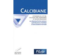 Parapharmacie > Compléments alimentaires > Compléments alimentaires ménopause PiLeJe Calcibiane Sticks x 30 - Compléments alimentaires ménopause - Pharmacie en ligne LaSante.net