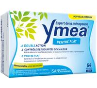 Ymea Ménopause Bouffées de Chaleur et Ventre Plat 64 Gélules Capsule(S) pc(s)