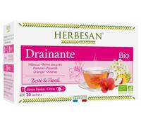 Parapharmacie > Compléments alimentaires > Compléments Alimentaires Minceur > Draineurs Contre La Rétention D'Eau Herbesan Infusions Drainante Bio Sachets x 20 - Draineurs - Pharmacie en ligne LaSante