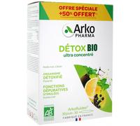 Parapharmacie > Compléments alimentaires > Compléments Alimentaires Minceur > Produits Destockage Des Graisses Arkopharma Arkofluides Détox Bio x 20 + 10 Offertes - Destockage des graisses - Pharmacie