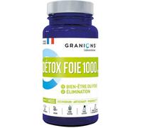 Granions Détox Foie 1000mg Confort Digestif 60 Comprimés
