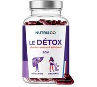 Nutri&Co Chardon-Marie Bio Détox Foie Colon Intestins 60 Gélules