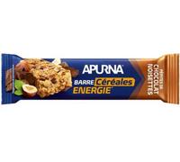 Parapharmacie > Compléments alimentaires > Compléments Alimentaires Minceur > Régimes et Substituts Apurna Barre Céréales Energie Chocolat Noisettes 35 g