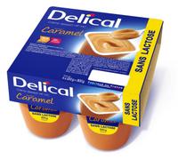 Parapharmacie > Compléments alimentaires > Compléments Alimentaires Minceur > Régimes et Substituts Délical Crème Dessert HP/HC Sans Lactose Caramel 4 x 200 g - Régimes et Substituts - Pharmacie en li