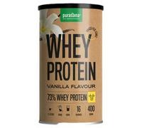 Parapharmacie > Compléments alimentaires > Compléments Alimentaires Minceur > Régimes et Substituts Purasana Whey Protein 400 g - Arôme : Vanille