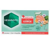 Parapharmacie > Compléments alimentaires > Compléments Alimentaires ORL Hexaphyto Mal De Gorge Pastilles x 20 - ORL - Pharmacie en ligne LaSante.net