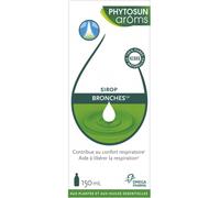 Phytosun Arôms SIROP BRONCHES1,2 aux Plantes et aux Huiles Essentielles - 1 x 150 mL