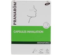 Parapharmacie > Compléments alimentaires > Compléments Alimentaires ORL Pranarôm Capsules Inhalation x 15 - ORL - Pharmacie en ligne LaSante.net