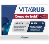 Parapharmacie > Compléments alimentaires > Compléments Alimentaires ORL Vitavea Vita'Rub Coups de Froid Gélules x 12