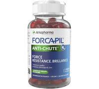 Parapharmacie > Compléments alimentaires > Compléments Alimentaires Pour Cheveux, peau et ongles Arkopharma Forcapil Anti-Chute Gummies x 60 - Cheveux, peau, ongles - Pharmacie en ligne LaSante.net