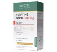 Parapharmacie > Compléments alimentaires > Compléments Alimentaires Pour Cheveux, peau et ongles Biocyte Keratine Forte 900 mg Boost Gélulesx 60