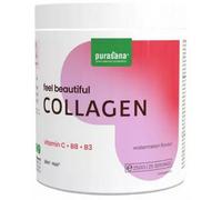 Purasana Feel Beautiful Collagène Poudre Saveur Pastèque 250 g