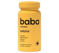 Parapharmacie > Compléments alimentaires > Compléments Alimentaires Pour Cheveux, peau et ongles > Compléments alimentaires bronzage et soleil > Compléments Préparation soleil BABA Nutrition Solaire G