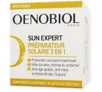 Parapharmacie > Compléments alimentaires > Compléments Alimentaires Pour Cheveux, peau et ongles > Compléments alimentaires bronzage et soleil > Compléments Préparation soleil Oenobiol Sun Expert Prép