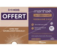 Parapharmacie > Compléments alimentaires > Compléments Alimentaires Pour Cheveux, peau et ongles > Compléments alimentaires bronzage et soleil > Compléments Alimentaires Bronzage Manhaé Autobronzant G