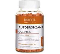 Parapharmacie > Compléments alimentaires > Compléments Alimentaires Pour Cheveux, peau et ongles > Compléments alimentaires bronzage et soleil Biocyte Autobronzant Gummies x 60 - Compléments alimentai