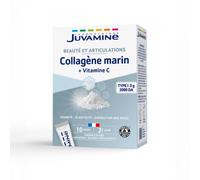 Parapharmacie > Compléments alimentaires > Compléments Alimentaires Pour Cheveux, peau et ongles Juvamine Collagène Marin Type I 3000 mg + Vitamine C 20 Sticks - Cheveux, peau, ongles - Pharmacie en l
