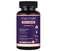 Parapharmacie > Compléments alimentaires > Compléments Alimentaires Pour Cheveux, peau et ongles Manhaé Peau Sublime Gummies x 60 - Cheveux, peau, ongles - Pharmacie en ligne LaSante.net