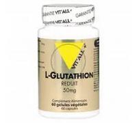 Parapharmacie > Compléments alimentaires > Compléments Alimentaires Pour Cheveux, peau et ongles VIT'ALL+ L-Glutathion Réduit 50 mg - Cheveux, peau, ongles - Pharmacie en ligne LaSante.net