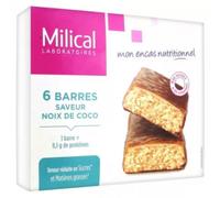 Parapharmacie > Compléments alimentaires > Compléments Alimentaires Pour Sportifs Milical Barres Minceur Hyperprotéinées x 6