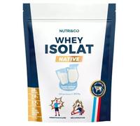 Parapharmacie > Compléments alimentaires > Compléments Alimentaires Pour Sportifs Nutri&Co Whey Isolat Native 900 g - Gout : Sans arome