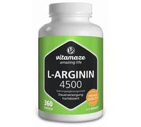 Parapharmacie > Compléments alimentaires > Compléments Alimentaires Pour Sportifs Vitamaze L-Arginine 4500 Capsules x 360