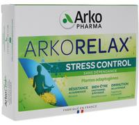 Parapharmacie > Compléments alimentaires > Compléments Alimentaires Sommeil et Stress Arkopharma Arkorelax Stress Control x 30 - Sommeil - Stress - Pharmacie en ligne LaSante.net