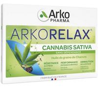 Parapharmacie > Compléments alimentaires > Compléments Alimentaires Sommeil et Stress Arkorelax Cannabis Sativa Comprimés x 30 - Sommeil - Stress - Pharmacie en ligne LaSante.net