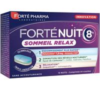 Forté Pharma Forténuit 8h Sommeil Relax 15 Comprimés Tri-Couches