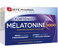 Parapharmacie > Compléments alimentaires > Compléments Alimentaires Sommeil et Stress Forté Pharma Mélatonine 1000 x 30 - Sommeil - Stress - Pharmacie en ligne LaSante.net