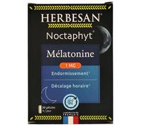 Parapharmacie > Compléments alimentaires > Compléments Alimentaires Sommeil et Stress Herbesan Noctaphyt Mélatonine 1 mg x 30 - Sommeil - Stress - Pharmacie en ligne LaSante.net