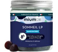 Parapharmacie > Compléments alimentaires > Compléments Alimentaires Sommeil et Stress Mium Lab Sommeil Libération Prolongée Sans Sucres Gommes x 42 - Sommeil - Stress - Pharmacie en ligne LaSante.net