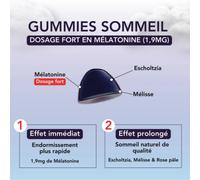 Parapharmacie > Compléments alimentaires > Compléments Alimentaires Sommeil et Stress MiumLab Sommeil Sans Sucres Gommes x 42 - Sommeil - Stress - Pharmacie en ligne LaSante.net