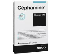 NHCO Céphamine Maux De Tête 14 Gélules + 14 Comprimés