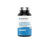 NOVOMA MAGNESIUM BISGLYCINATE 120 CAPSULES - 02/2026