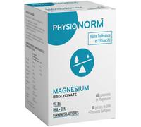 Parapharmacie > Compléments alimentaires > Compléments Alimentaires Sommeil et Stress Physionorm Magnésium Comprimés x 60 + Gélules x 30 - Sommeil - Stress - Pharmacie en ligne LaSante.net