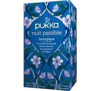 Parapharmacie > Compléments alimentaires > Compléments Alimentaires Sommeil et Stress Pukka Infusion Nuit Paisible Bio x 20 - Sommeil - Stress - Pharmacie en ligne LaSante.net