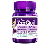 Parapharmacie > Compléments alimentaires > Compléments Alimentaires Sommeil et Stress ZzzQuil DOUX Sommeil Fruits des Bois Gommes x 30
