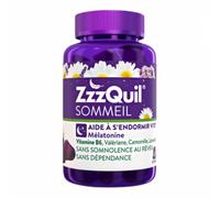 ZzzQuil Fort Sommeil Arôme Fruits des bois 30 gommes