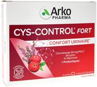 Parapharmacie > Compléments alimentaires > Compléments Alimentaires Système urinaire Arkopharma Cys-Control Fort avec microbiotiques 10 sachets + 5 sticks - Système urinaire - Pharmacie en ligne LaSan